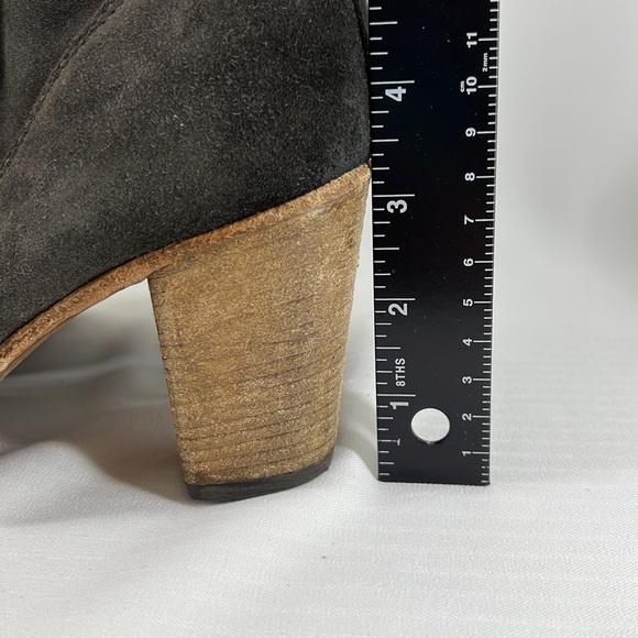 ALBERTO FERMANI Italy CHIARA Ankle Boot Suede Leather - Picture 5 of 11